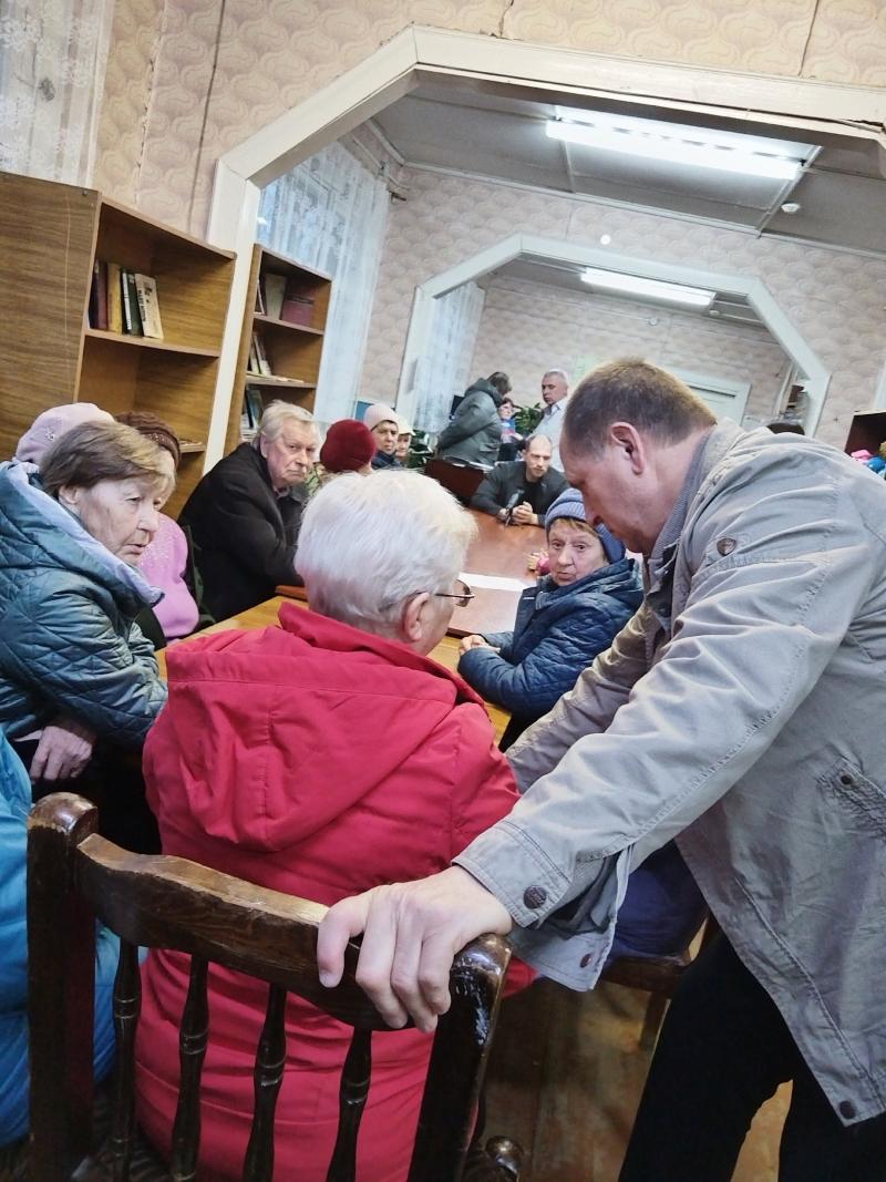 Встреча с жителями микрорайона 46-го лесозавода 