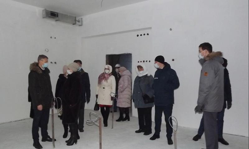 Депутаты осмотрели объекты, которые строятся по нацпроектам