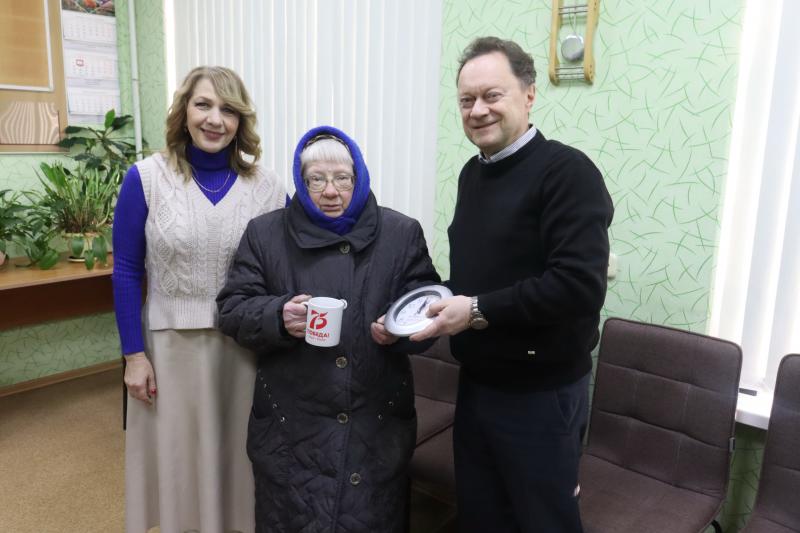 Поздравили с юбилеем!