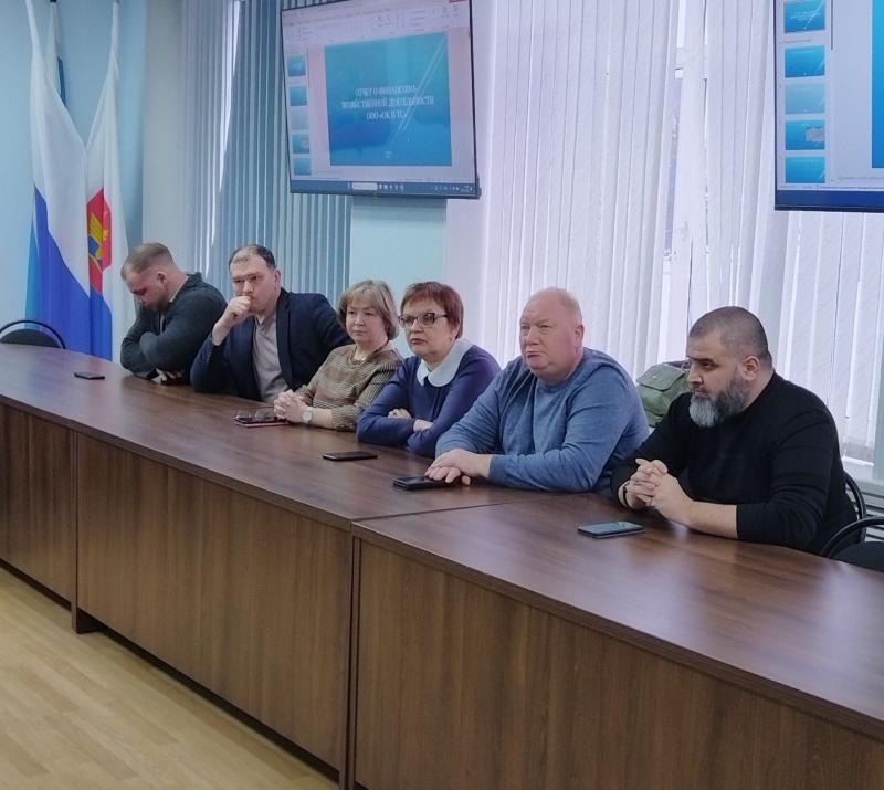 Встреча депутатов с руководителем ОКиТС