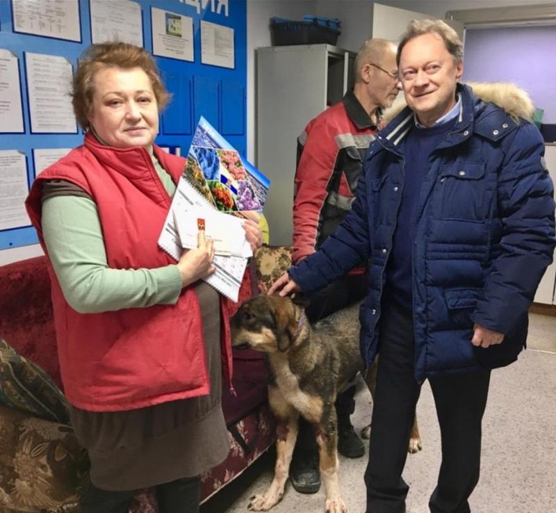 Депутаты поздравили приют для животных с наступающим Новым годом!