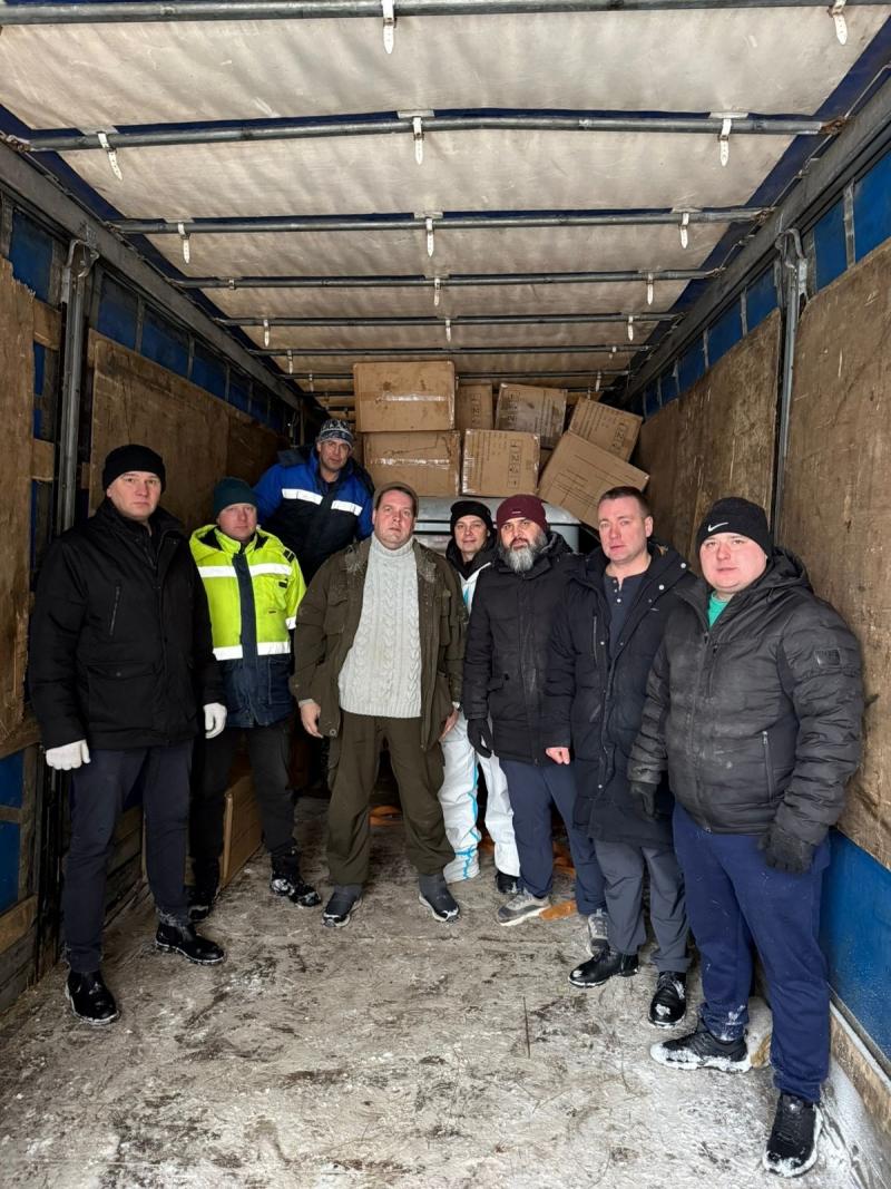 Отправлена очередная партия гуманитарной помощи в зону СВО